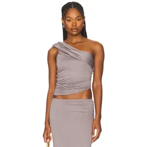 superdown Alizette Top in Grey