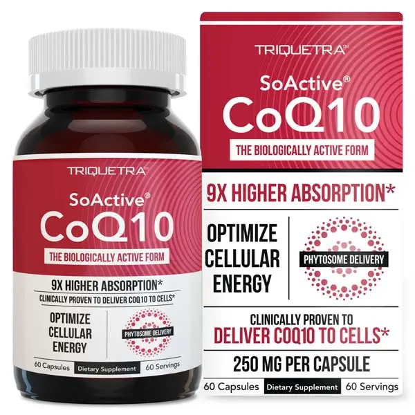 SoActive CoQ10 (250 mg)- CoQ10 Phytosome Healthcare Capsule
