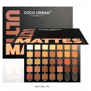 35-Piece All-in-One Master Makeup Palette - Matte Eyeshadow Palette Eye Shadow Plate From Warm Oranges to Deep Smoky Eyes, A Must-Have for Makeup Artists & Enthusiasts
