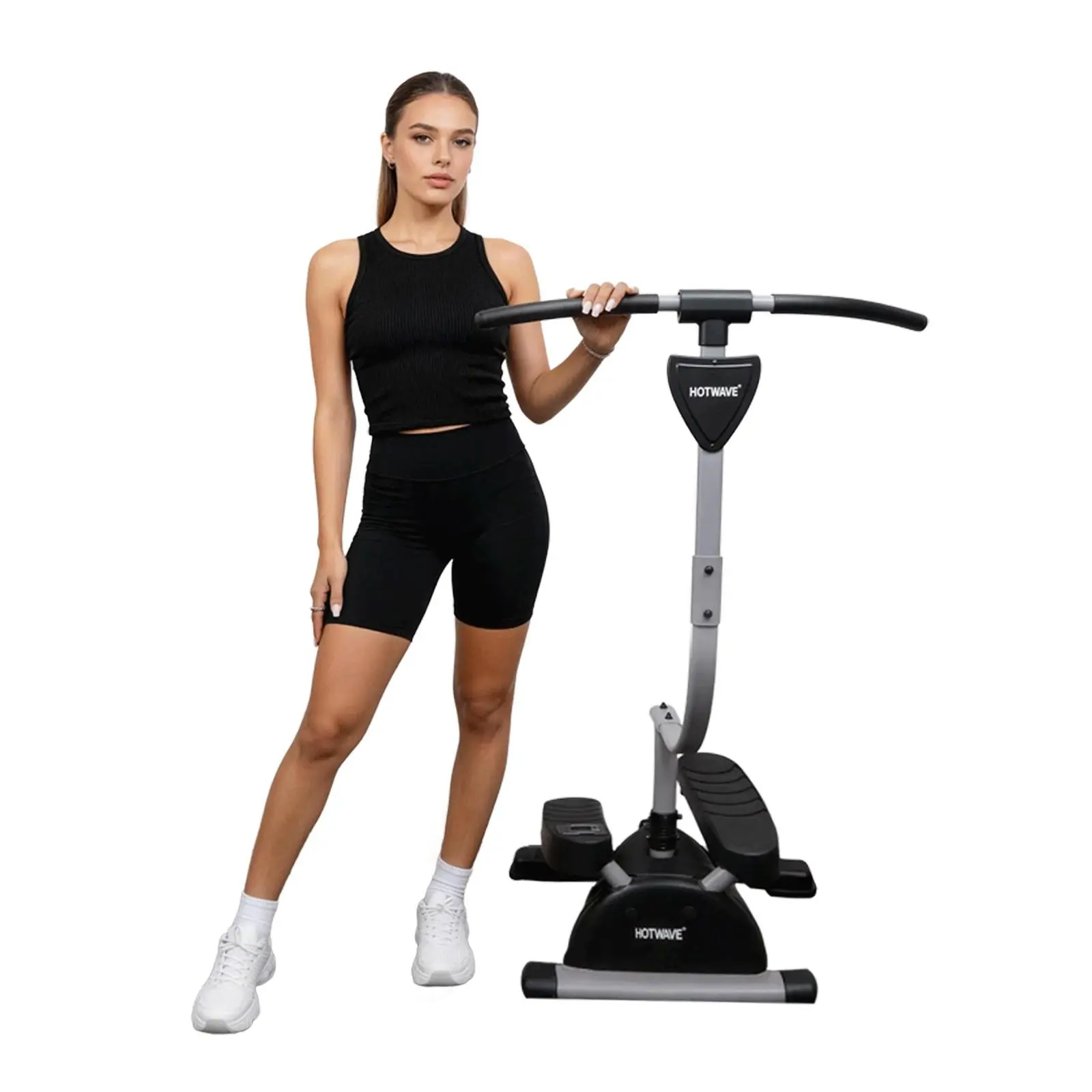HOTWAVE Sculpt Walker Pro Professional-Grade Twist Stepper, Cardio Machine with Rotating Pedals and Adjustable Resistance for At Home Gym Workouts, Home Workouts, Full Body
