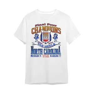 Vintage 1993 College Basketball Champions T-Shirt Retro Tournament Graphic Tee, Classic North Carolina Style Shirt for Men Women, Cotton Graphic Tee Vintage Sports Gift