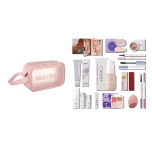 Complete Skincare Kit for Women & Girls, Daily Use Essentials, Perfect Gift Idea, Canusa 16 Items Face Makeup Set