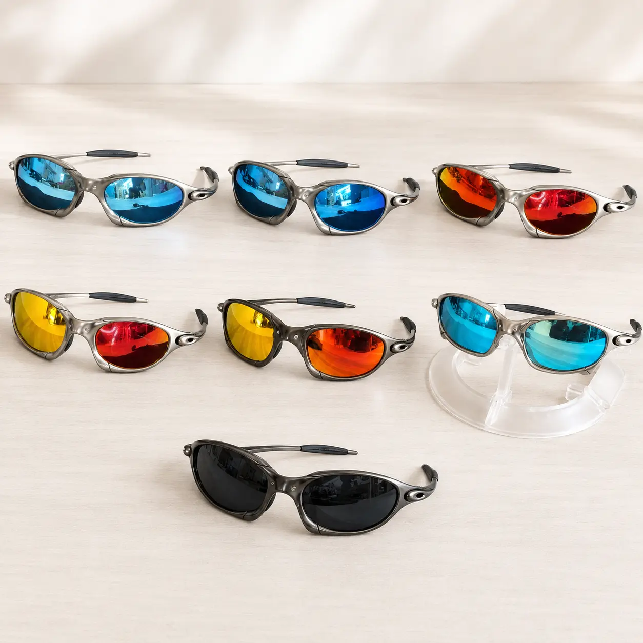 Romeo/Juliet Metal-X Performance Sports Sunglasses Collection - UV400 Wraparound Glasses for Cycling Running Driving Travel, Lightweight Wraparound Glasses for Running & Driving, y2k vintage, trending tiktok, gift for friends "
