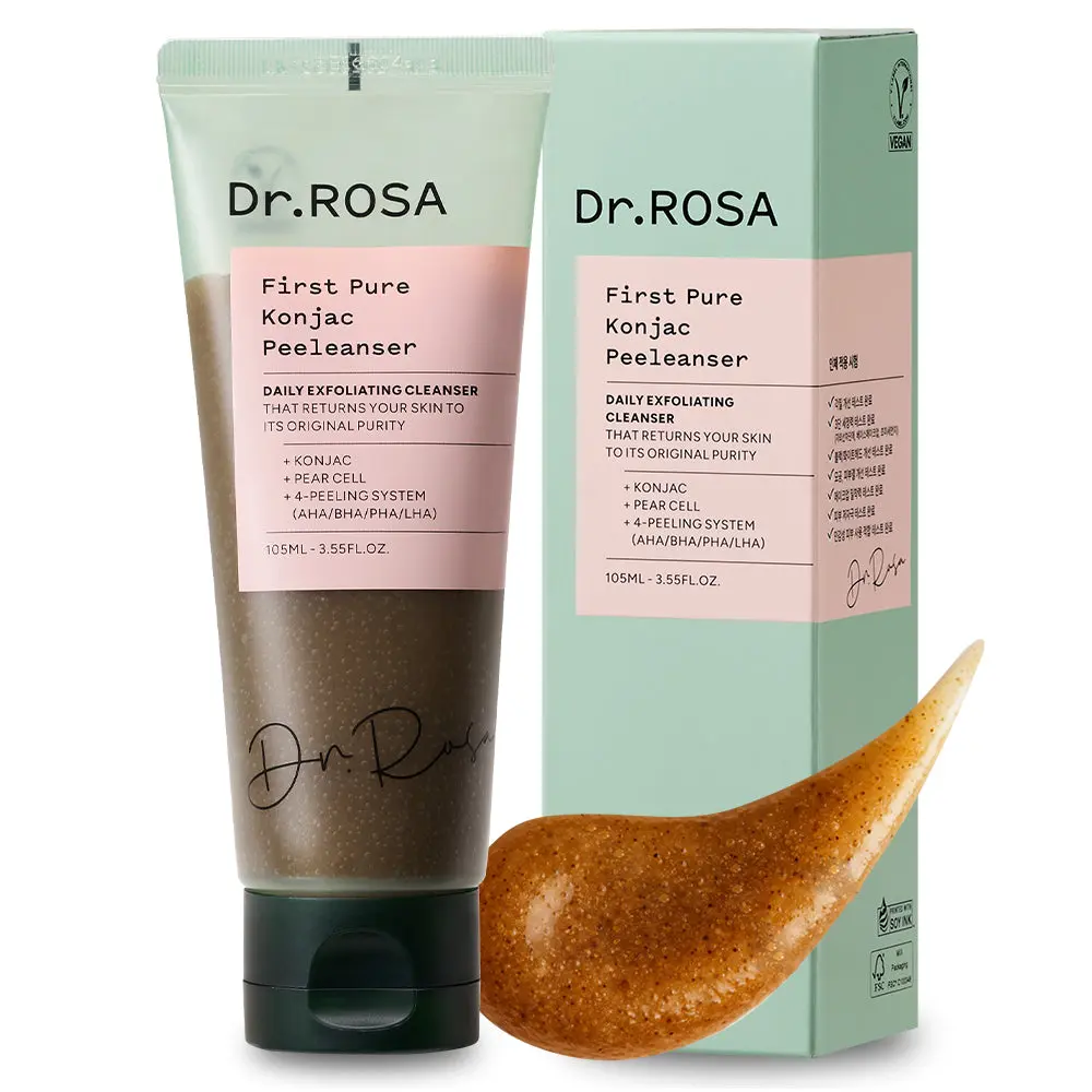 Dr.ROSA First Pure Konjac Daily Peeleanser Gommage Cleanser