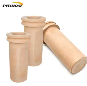Ceramic Melting Crucible 1kg/2kg/3kg - Refractory Ceramic for Jewelry Makers Metal Casting & Gold/Silver Melting
