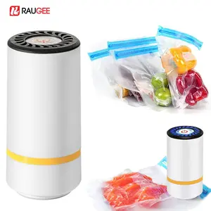 Mini Vacuum Sealer Automatic Vacuum Compression Machine for Food Fresh-Keeping Electric Air Pump Vacuum Storage Packaging Bag Portable Food Sealer