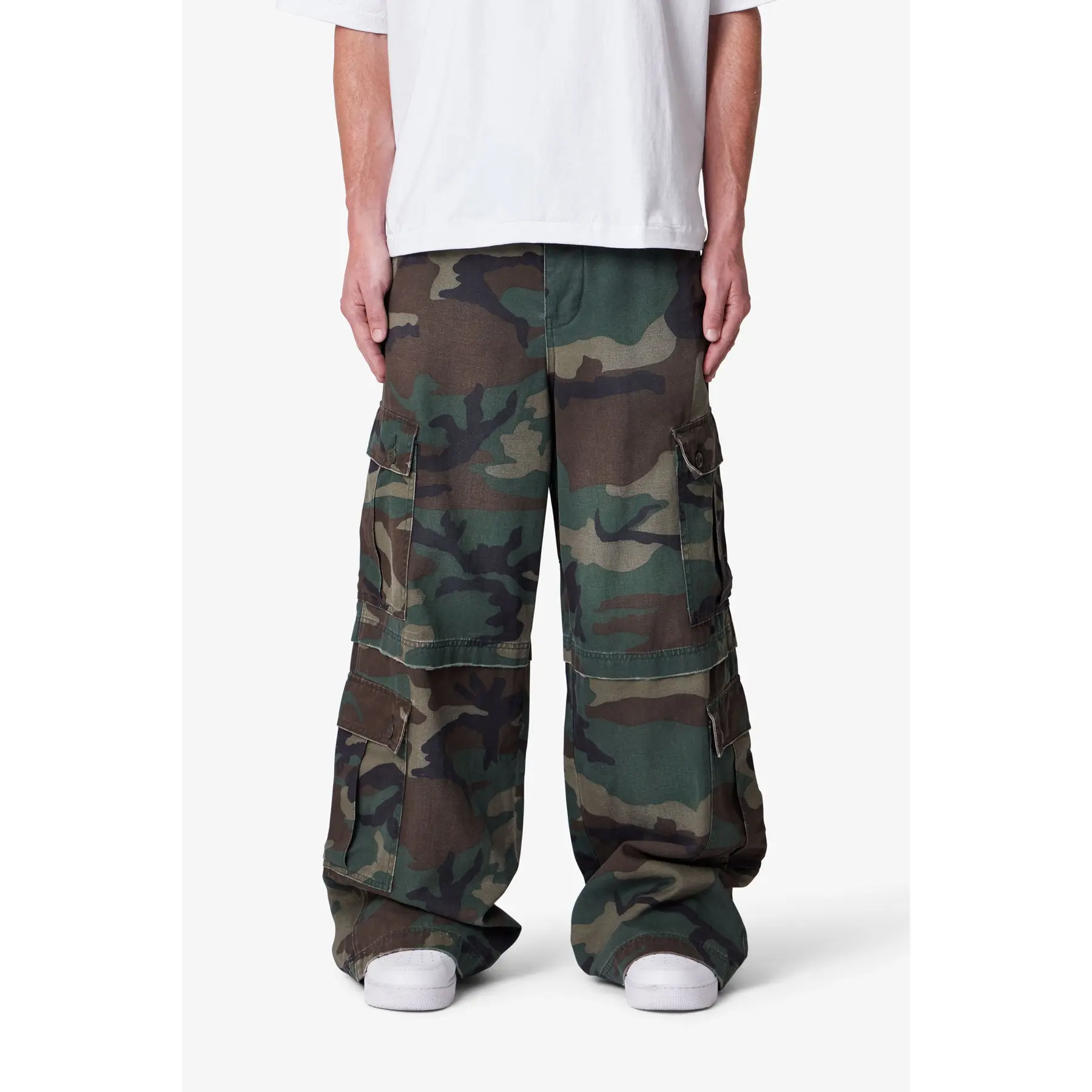 mnml Baggy Rave Cargo Pants - Camo mnml Baggy Rave Cargo Pants - Camo