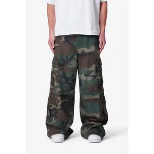 mnml Baggy Rave Cargo Pants - Camo