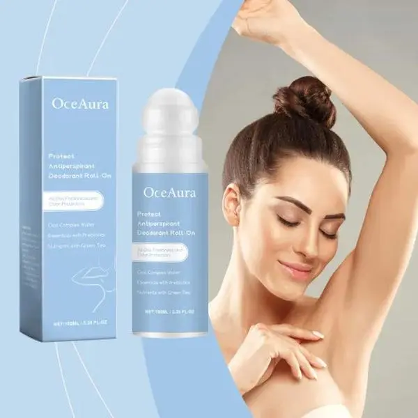 OceAura Underarm Body Antiperspirant Roll-On Beads