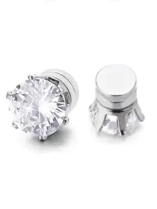 Summer 2024 Fashion Rhinestone Ear Cuff for Women Men Girls Teenagers, Casual Jewelry for Party, Daily Clothing Decor, Solitaire Earrings, Fashionable Jewelry Accessories