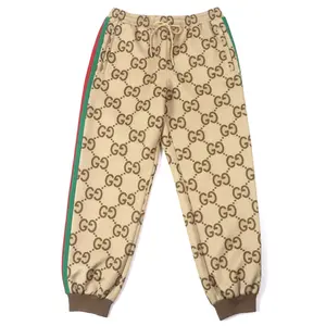 Pre-owned GUCCI Polyester Small Leather Goods Jumbo GG Pants