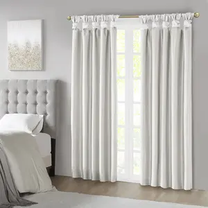 Twist Tab Total Blackout Window Curtain Panel