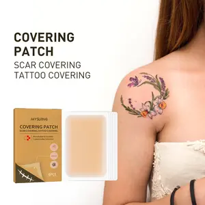 Invisible Concealer Patch for Skin Tattoos and Scars, Invisible Waterproof Skin Tone Cover-Up Patch