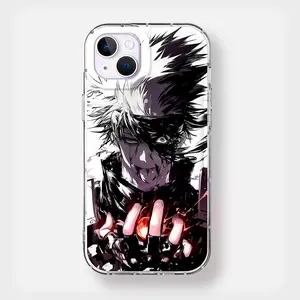Anime Character Pattern Phone Case, Anti-drop Decorative Phone Protector Cover, Phone Accessories Compatible with iPhone Series