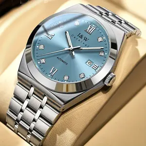 CARNIVAL Automatic Mechanical Sapphire Men's Watches, Luminous Waterproof Auto Date Watch