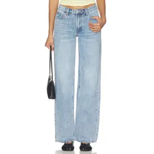 ALL THE WAYS Wynter Jean in Light Blue Wash
