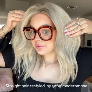 Jessie's Wig [Yara] True-Hold 5.5x5.5 Lace Glueless Wig Ombre Ash Blonde Straight 13x4/5.5x5.5 Lace Bob Wig For Women Remy Human Hair