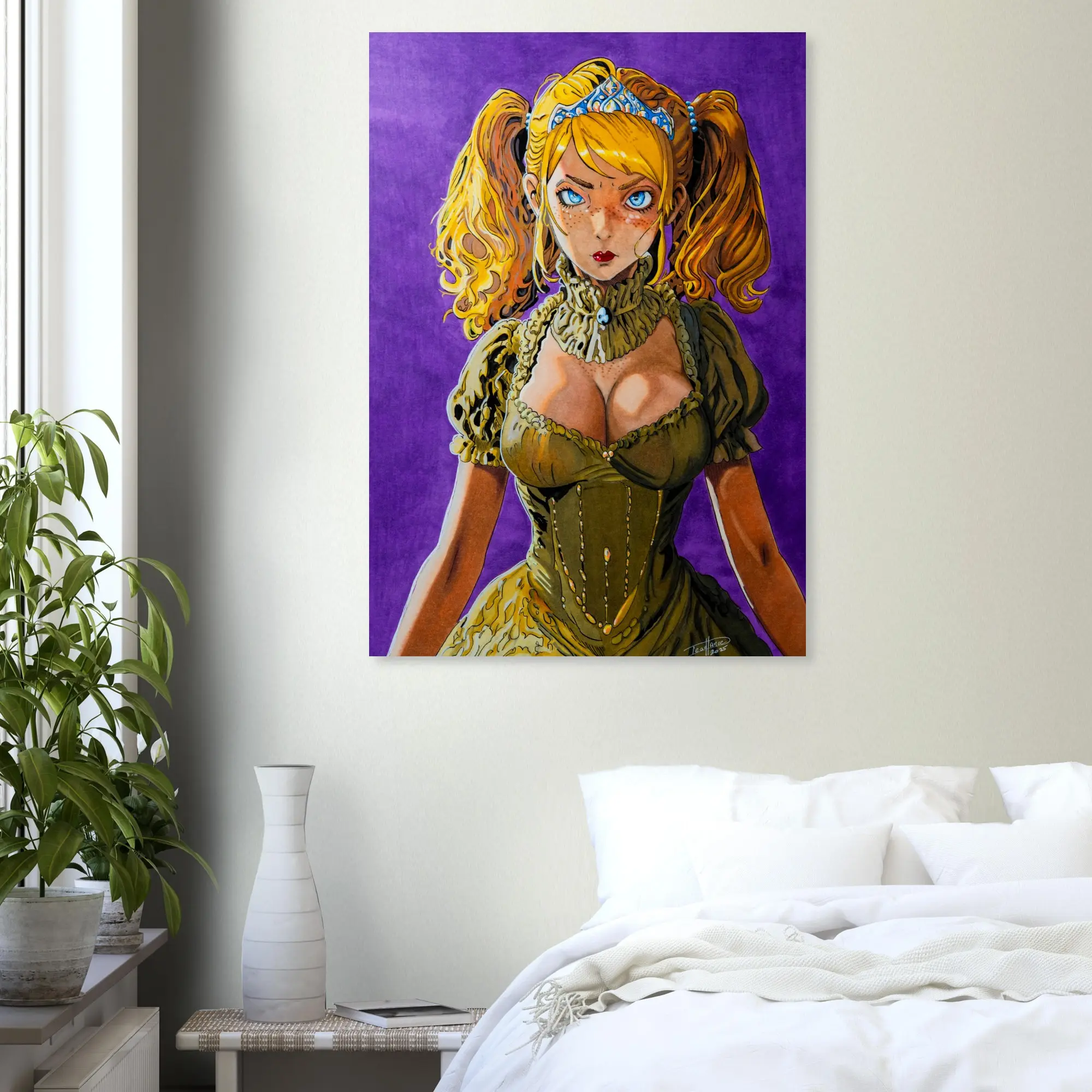 Mabel's Prom Portrait - Museum-Quality Matte Paper Poster