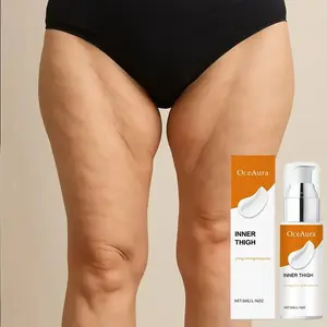 OceAura Thigh Firming Cream with Honey Caffeine Shea Butter & Vitamin E for All Skin Types Tightening Lifting Body Moisturizer for Men and Women Treatment Moisturizer Cream