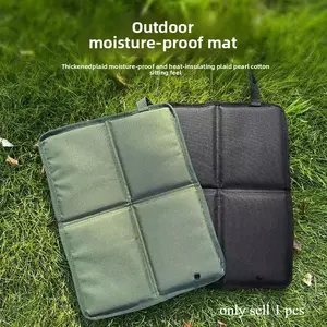 Portable Oxford Cloth Foldable Mat, Outdoor Picnic Relaxing Lawn Pad, Camping Party Waterproof Mattress, Soft Comfortable, Ideal for Hiking Fishing