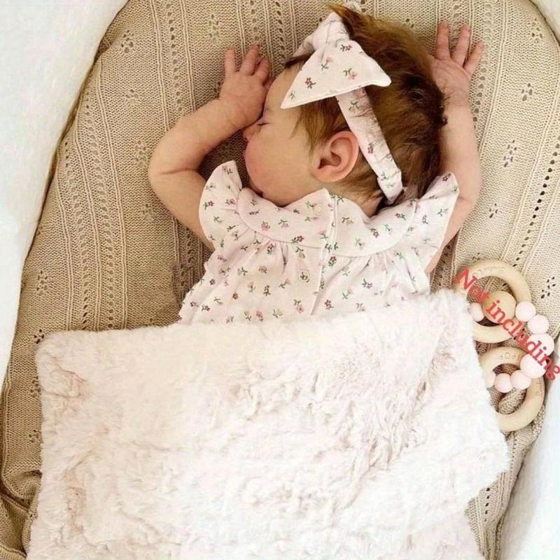 Realistic 50 CM Sleeping Baby Reborn Doll With 3D-Painting Skin And Visible Veins, 20 Inch Alive Soft Vinyl Newborn Baby Lovely Bedtime Toy Birthday Gift For Child (Some Parts Random)