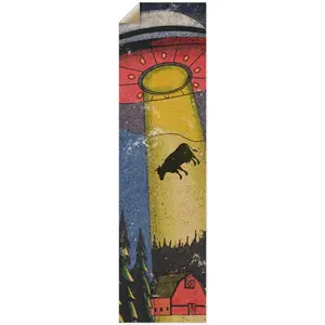 Alien Abduction Skateboard Deck Grip Tape