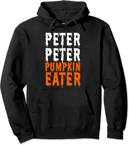 Peter Pumpkin Eater Halloween Costume Couple Men Pullover Hoodie - Antoniojo Shop 95B09FTGSYVJ