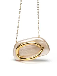 Elegant Evening Bag Shoulder Handbag Korean Luxury Designer Mini Crossbody Purse High-Quality Formal Women's Clutch Crossbody Chain Bag Convertible Shoulder Bag