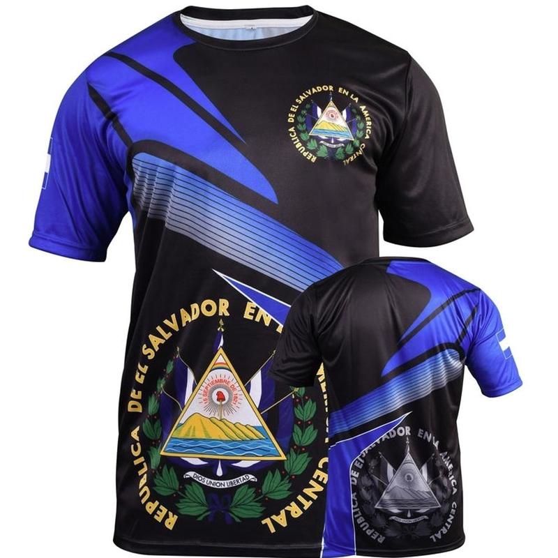 Fury Elite Dual-Tone Series: The Blue & Black El Salvador Soccer Jersey—Where Tradition Meets Modernity shirtslatinas
