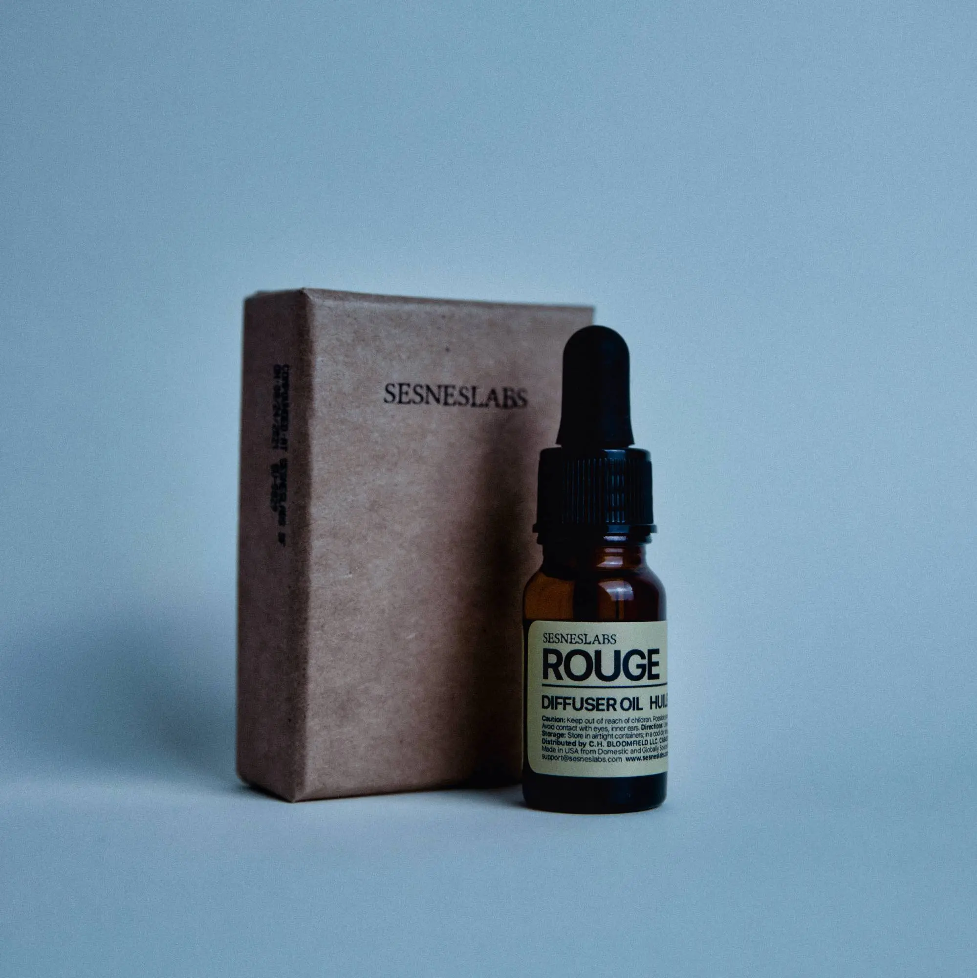 Rouge Diffuser Oil, Ambroxan Molecule-Based Scent, Essential Oils Blend for Ultrasonic Diffuser Scent Projects