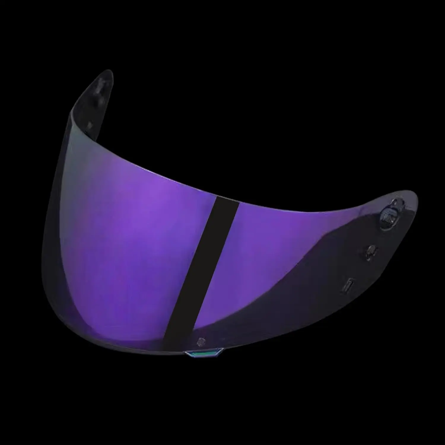 ICON IC04 Airmada Airframe Pro Motorcycle Helmet Shield - Removable Visor Lens, UV Protection, Windproof, Waterproof, Easily Installed, Easy to Clean (Purple), Sun Visor, Ic04 Model