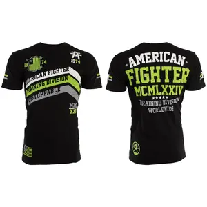 American Fighter Corner Black Neon Green