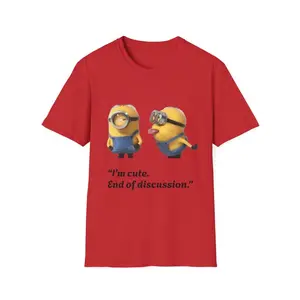 Funny Cartoon Minion Quote T-Shirt – Animated Character Tee #Minions #CartoonTee #GraphicShirt #FunnyQuote #Streetwear