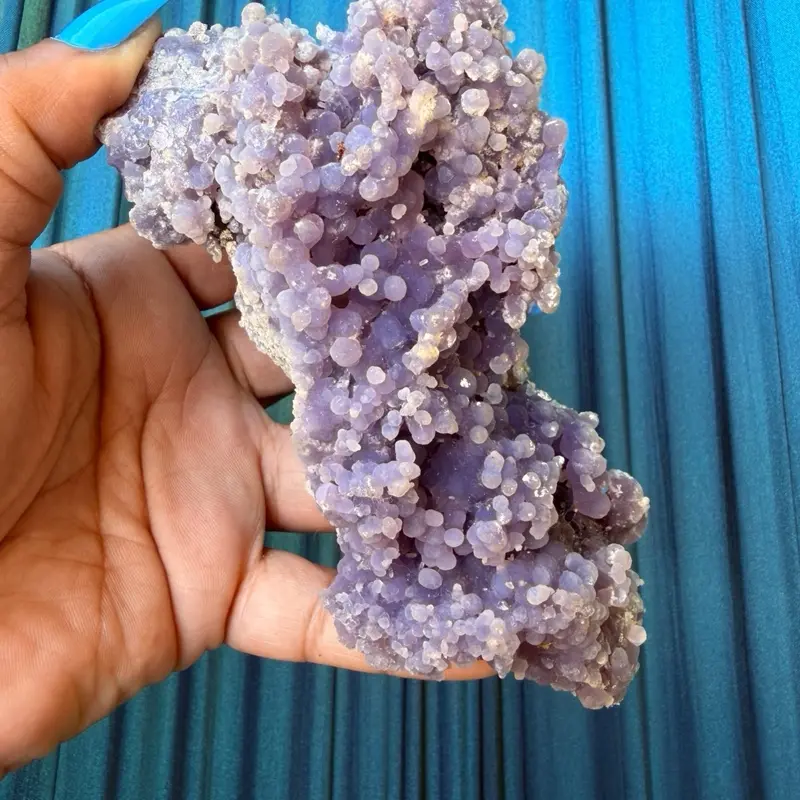 Purple Grape Agate (Botryoidal Chalcedony)