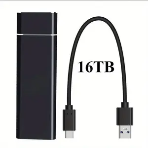 External Hard Drive with USB 3.0, Ultra-fast data transfer, Shockproof & Dropout-Resistant, Compact Portable HDD for PC, Laptop, Smartphone, Gaming, Office, Video Editing - Heavy Duty Mobile Storage, Portable Storage Drive, Smartphone Compa