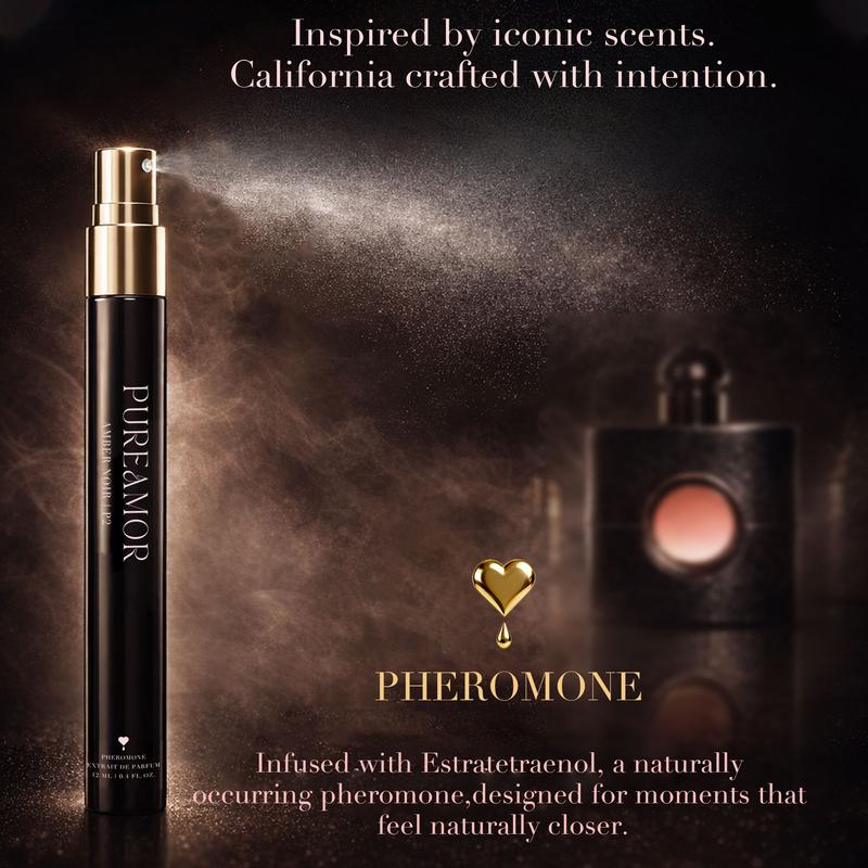 Amber Noir | P2 Pheromone Perfume - 12 ml Travel Size