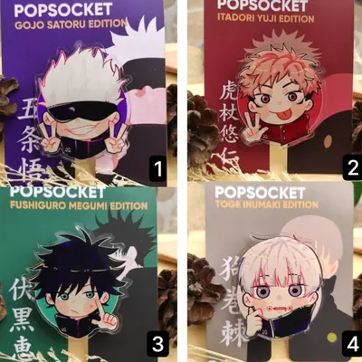 Anime Chibi Pop Socket TikTok Shop