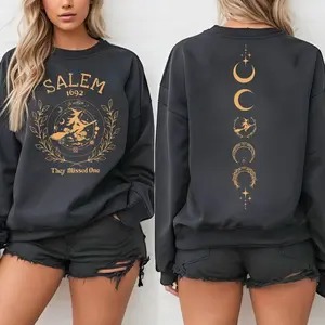 Salem They Missed One Sweatshirt,Halloween Hoodie, Salem Witch Shirt, Salem 1692 Shirt, Witch Trials HHF