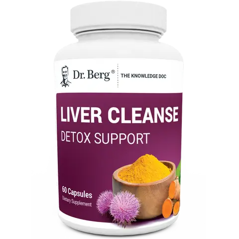 Liver Cleanse Detox Support with Milk Thistle, Ox Bile & Choline - 60 Vegetable Capsules Healthcare Natural