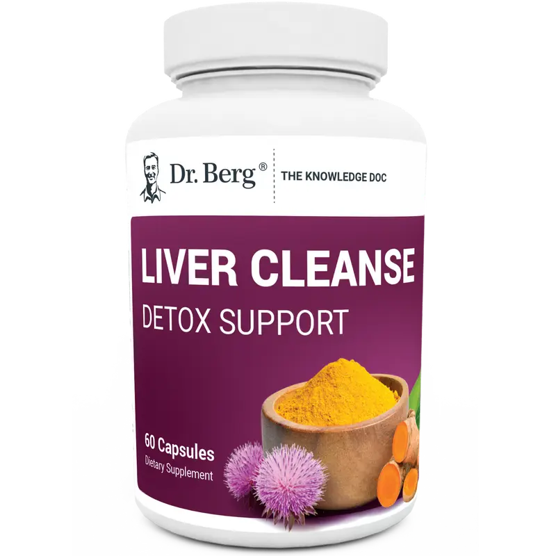 Liver Cleanse Detox Support with Milk Thistle, Ox Bile & Choline - 60 Vegetable Capsules Healthcare Natural