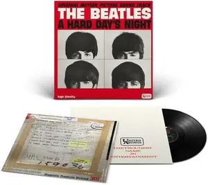 Hard Day's Night - O.S.T. - Beatles - Record Album, Vinyl LP