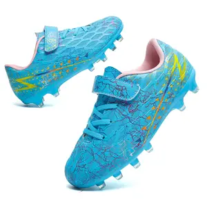 Kids Soccer Cleats, Beginner Soccer Shoes for Boys and Girls,Youth Football Boots, Non-Slip Soccer Studs, Indoor Outdoor Soccer Shoes,