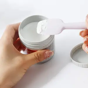 Double-Head Silicone Mask Brush Set, Face Cleaning Scraper, Dual-Use Mud Stick, Beauty Salon Facial Razor, Kids Medicine Spoon