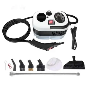 Portable Handheld Steam Cleaner with 10 Accessories,Adjustable Levels, Fast Heat-Up Steamer for Kitchen,Bathroom, Tile & Car Cleaning | Efficient Grease DirtRemover, All-in-One Steam Cleaner for Household & AutoCare