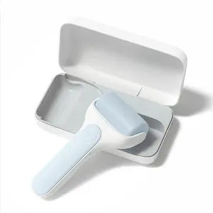 Ice massage device for cold facial and eye massage, used as a skin care tool to relieve aging and migraine pain, Face Massagers, Ice Roller