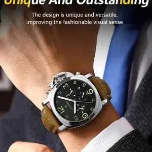 : Luxury Waterproof Military Men's Quartz Watch