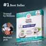 GuruNanda Whitening Strips, 7-day treatment (7 Packets - 2 Strips per pack) - Non-Slip, Dry Strip Technology