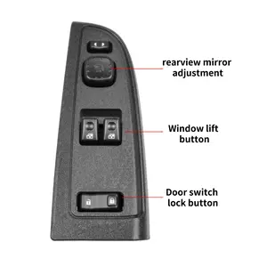 Driver Side Main Power Window Switch and Door Lock with Folding Mirror Module, Automotive Fits Chevrolet 1500 2500 3500 HD Classic Cars,OE:15883322, DWS-248,10398567,15109665,15112969,15125140,15162500,15173691,15186212