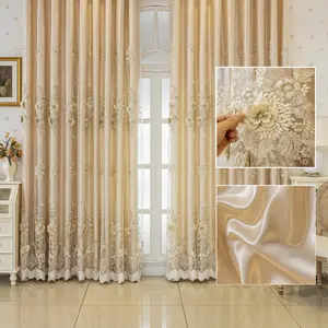 2pc European Style Double Layer Curtain Rod Set, Easy Installation for Bedroom Living Room, Suitable for Simple Home Decor, Interior Decoration Accessories