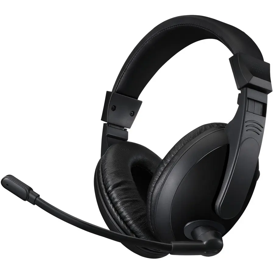 Xtream H5U Binaural Over The Head Headset with Microphone Black XTREAMH5U